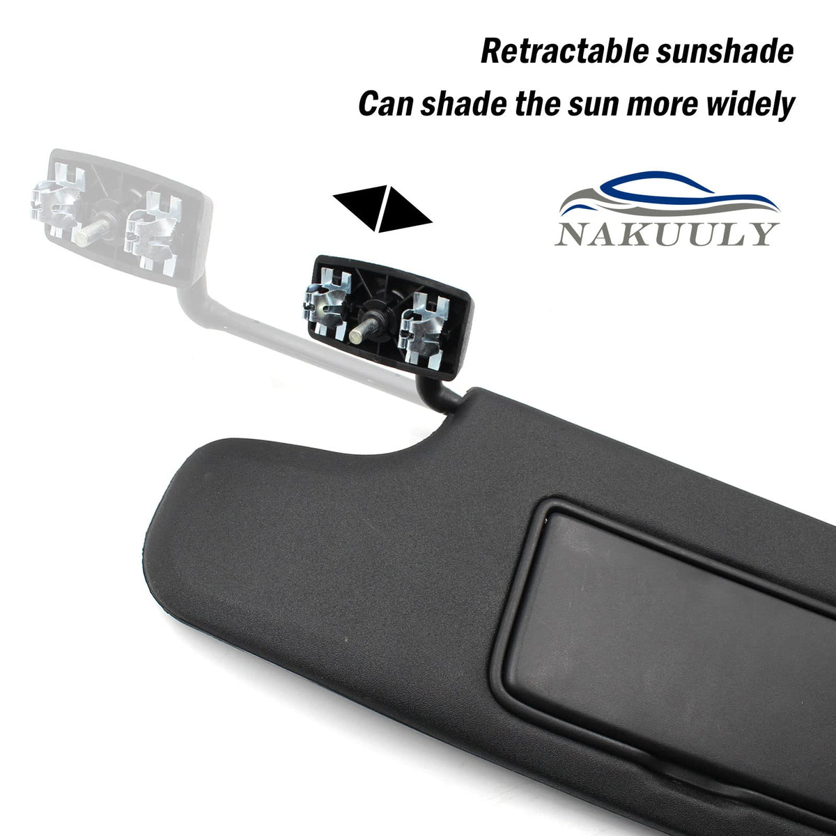 Nakuuly visor next to ruler showing size and scale for accurate replacement benefit