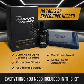 Nano Bond liquid close-up texture highlighting high SiO2 concentration for durable gloss