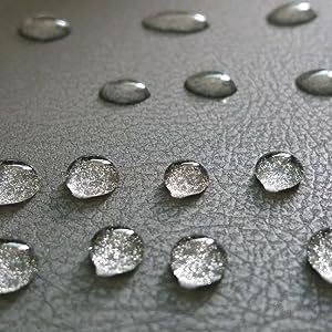 NANO Z COATING applied to boots in use, repels water and stains benefit