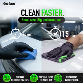 Nanoskin AUTOSCRUB close-up texture revealing polymer fibers for effective decontamination