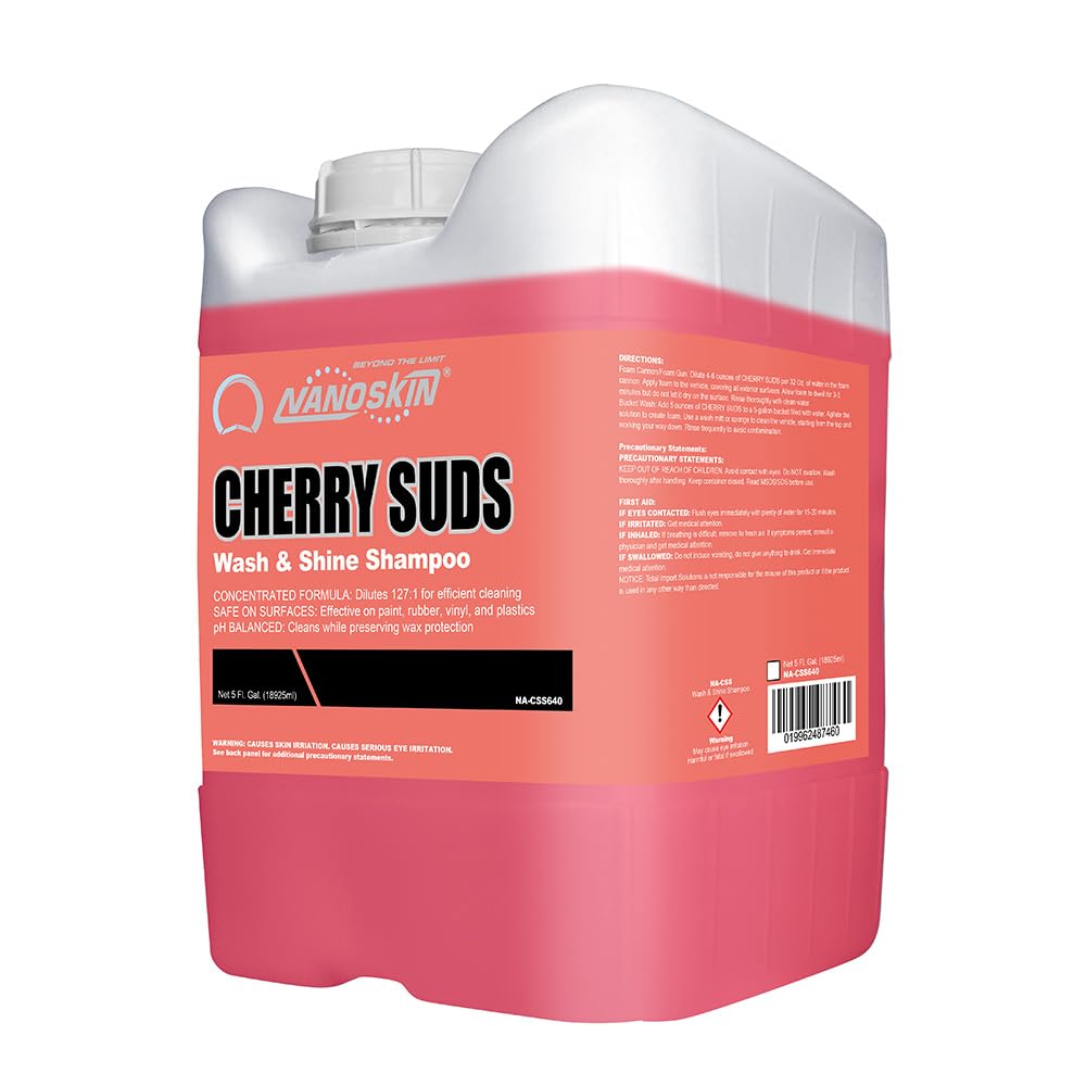 Nanoskin CHERRY SUDS front label showing product and scent benefit