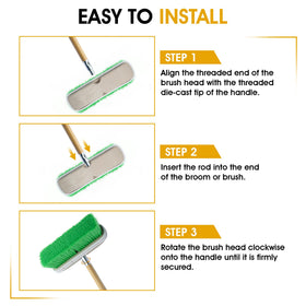 Nanoskin die-cast threaded tip close-up highlights secure attachment and stability