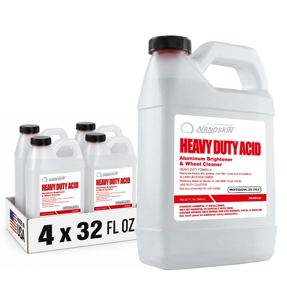 Nanoskin front label on 1 gallon jug showing professional formula benefit