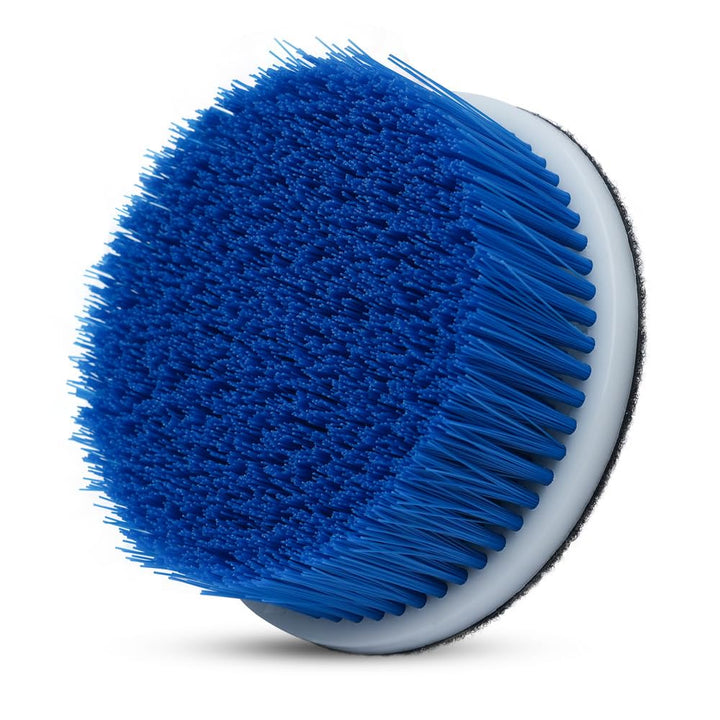 Nanoskin front view brush showing loop-back mount and durable build for reliable attachment
