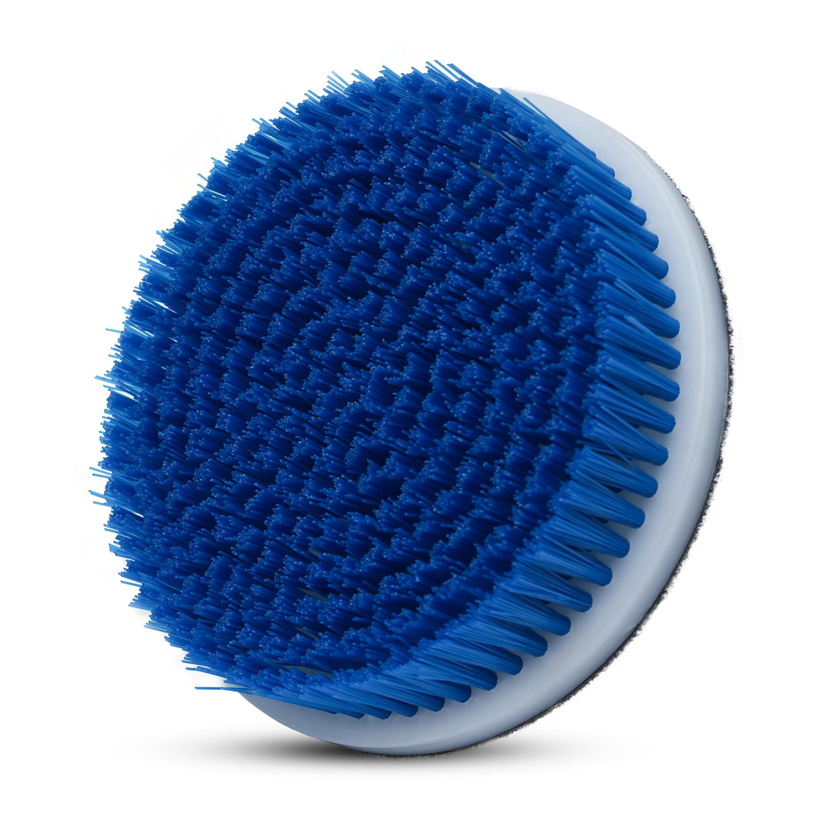 Nanoskin front view showing brush head and backing plate, durable performance
