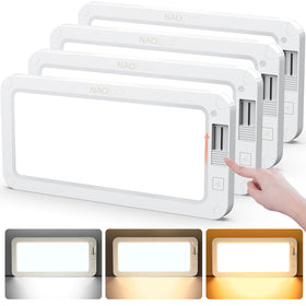 NAOEVO front panel view showing clean finish and bright light benefit