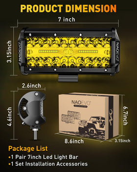 NAOEVO box with mounting hardware and instructions for quick installation