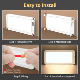 NAOEVO product packaging with screws and nuts for fast installation