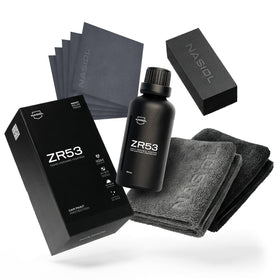 Nasiol kit packaging front showing complete ceramic protection kit benefit