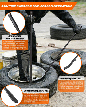 Naspios close-up of rubber grip providing slip resistance and comfort