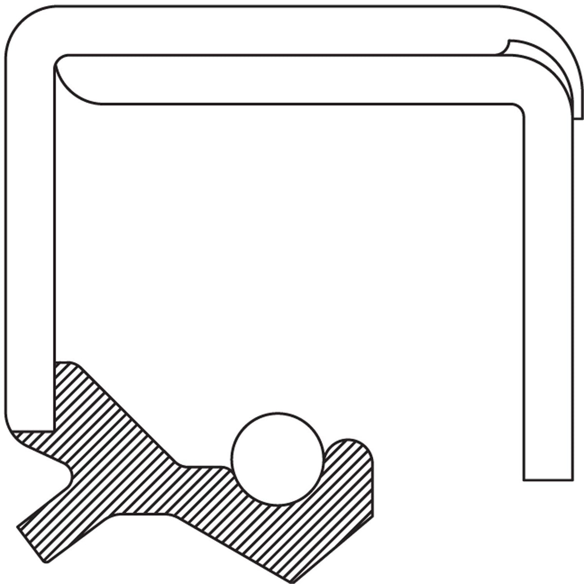 National close-up of multi-lip and spring showing durable lip geometry and pressure retention