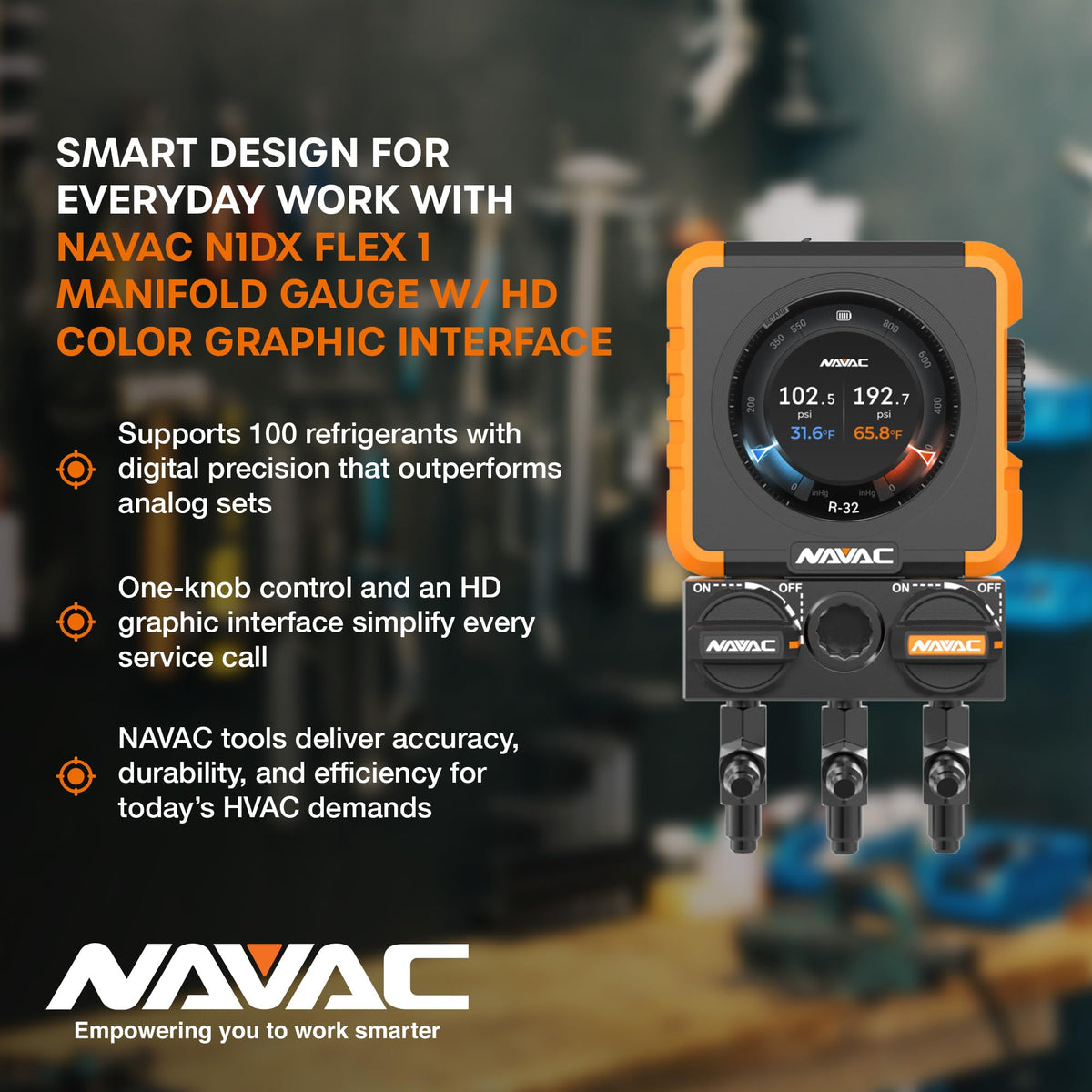 NAVAC installed on HVAC unit in field showing reliable performance on jobs