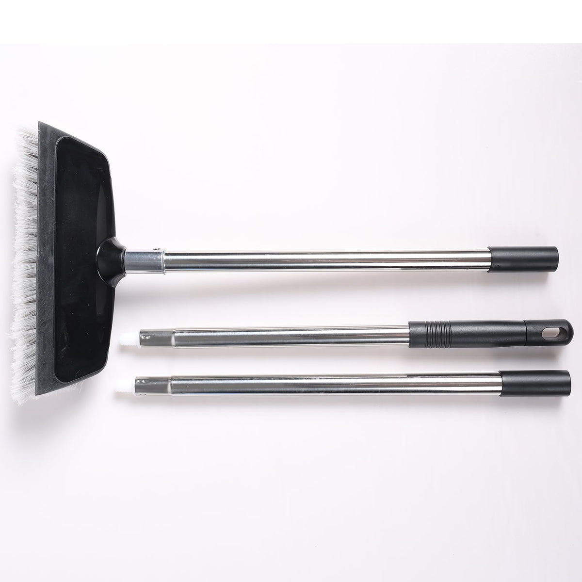 NAVAPAL closeup of soft bristles and rubber bumper preventing scratches