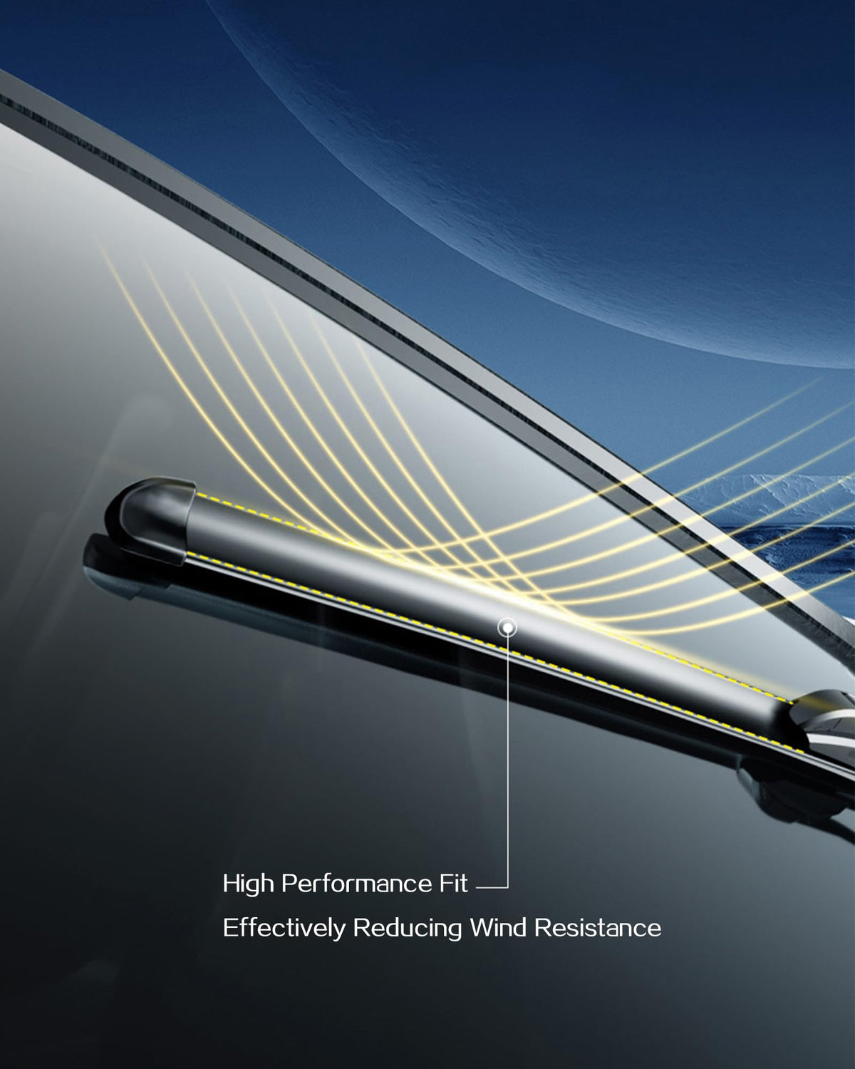 NAVOTY side profile showing blade curvature for consistent glass contact