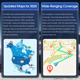 Navtimi map displayed on Toyota head unit showing updated roads