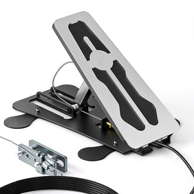 NAWESRVA front view showing pedal and packaging, durable instructor control