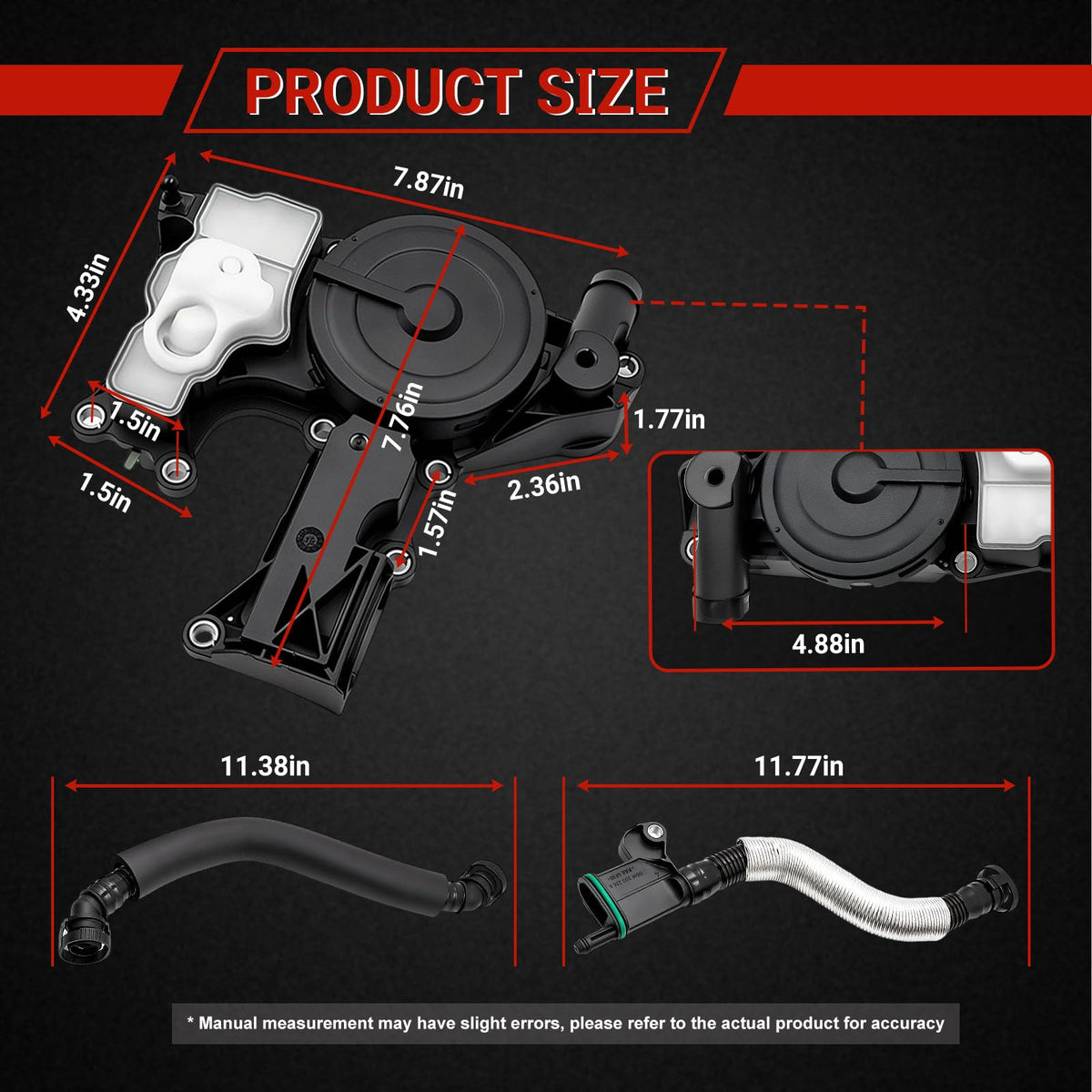 NBGZJYT hose connection detail demonstrating tight-fit ends that reduce leaks and oil blow-by