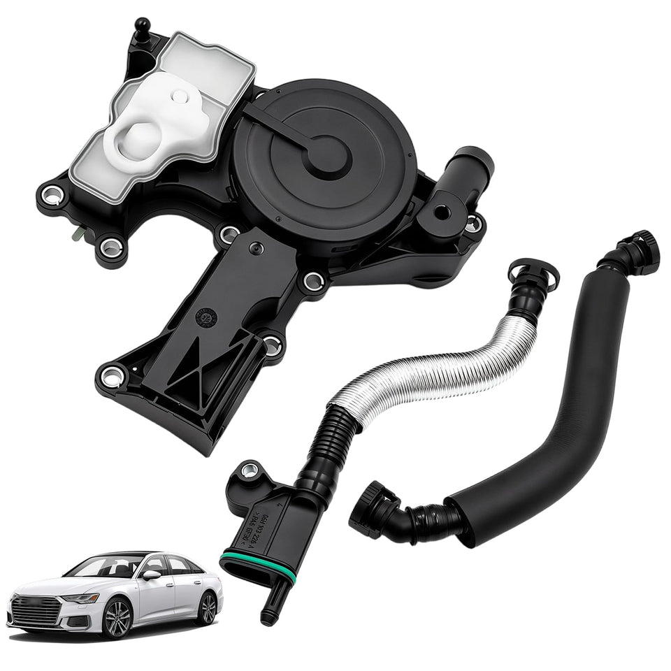 NBGZJYT oil separator front view showing durable housing and mounting points to restore PCV flow