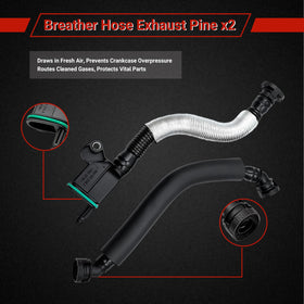 NBGZJYT oil separator label and mounts showing OE-style fitment and secure attachment benefits