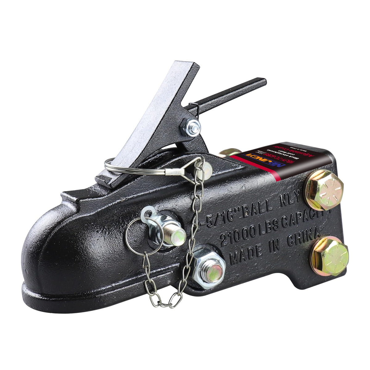 NBJINGYI front view coupler showing fit and heavy-duty build benefit