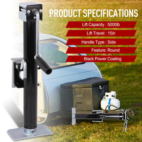 NBJINGYI swivel bracket rotated parallel to frame for travel to increase ground clearance