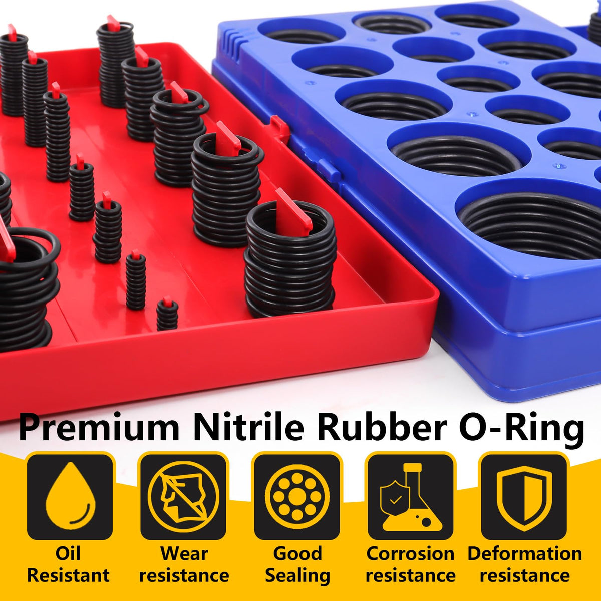 NBRINGO O‑rings installed in faucet assembly demonstrating leak repair