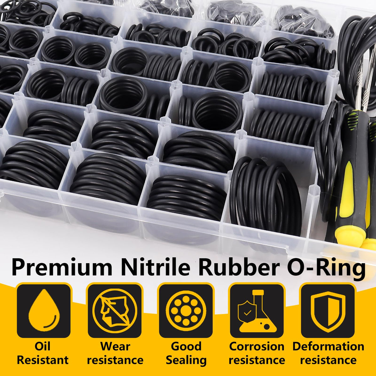 NBRINGO O-ring replacing faucet seal illustrating reliable plumbing repairs