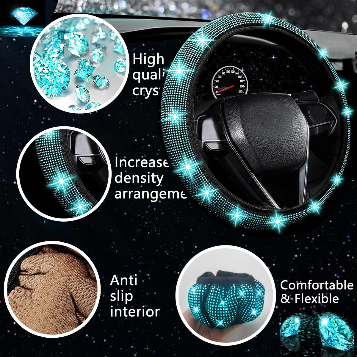 NBTEPEM phone holder mounted on dash offering secure hands-free benefit
