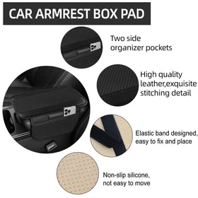 NBTEPEM armrest cover installed on console showing protection and comfort benefit