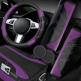NBTEPEM front view of full 6-piece purple black set showing coordinated styling and value