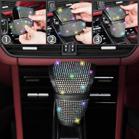 NBTEPEM gear shift cover fitted on shifter enhancing appearance and protection
