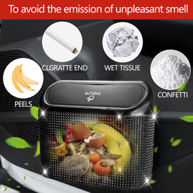NBTEPEM hooked on seatback for easy installation and space saving