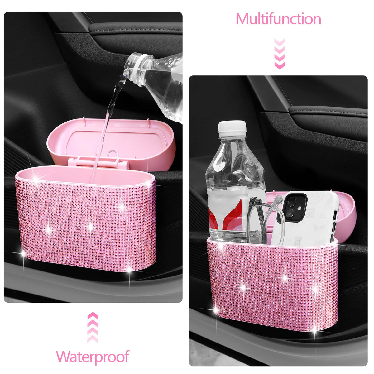 NBTEPEM placed in cupholder keeps cabin tidy and accessible