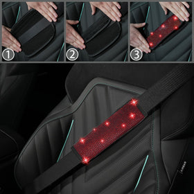 NBTEPEM gear shift cover detail showing fit and decorative red sparkle