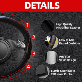NBTEPEM seat belt cushion detail highlighting soft padding and reduced strap irritation