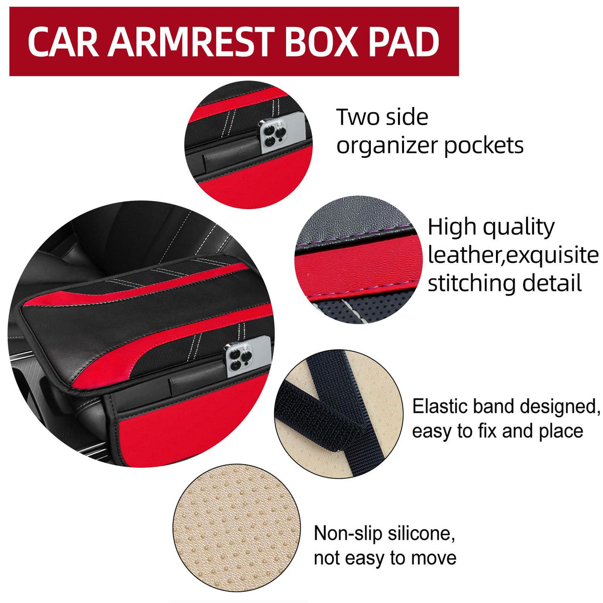 NBTEPEM seat belt cushions on seat showing padded support to reduce shoulder irritation