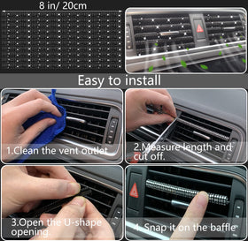 NBTEPEM vent trims arranged highlighting consistent finish and easy install