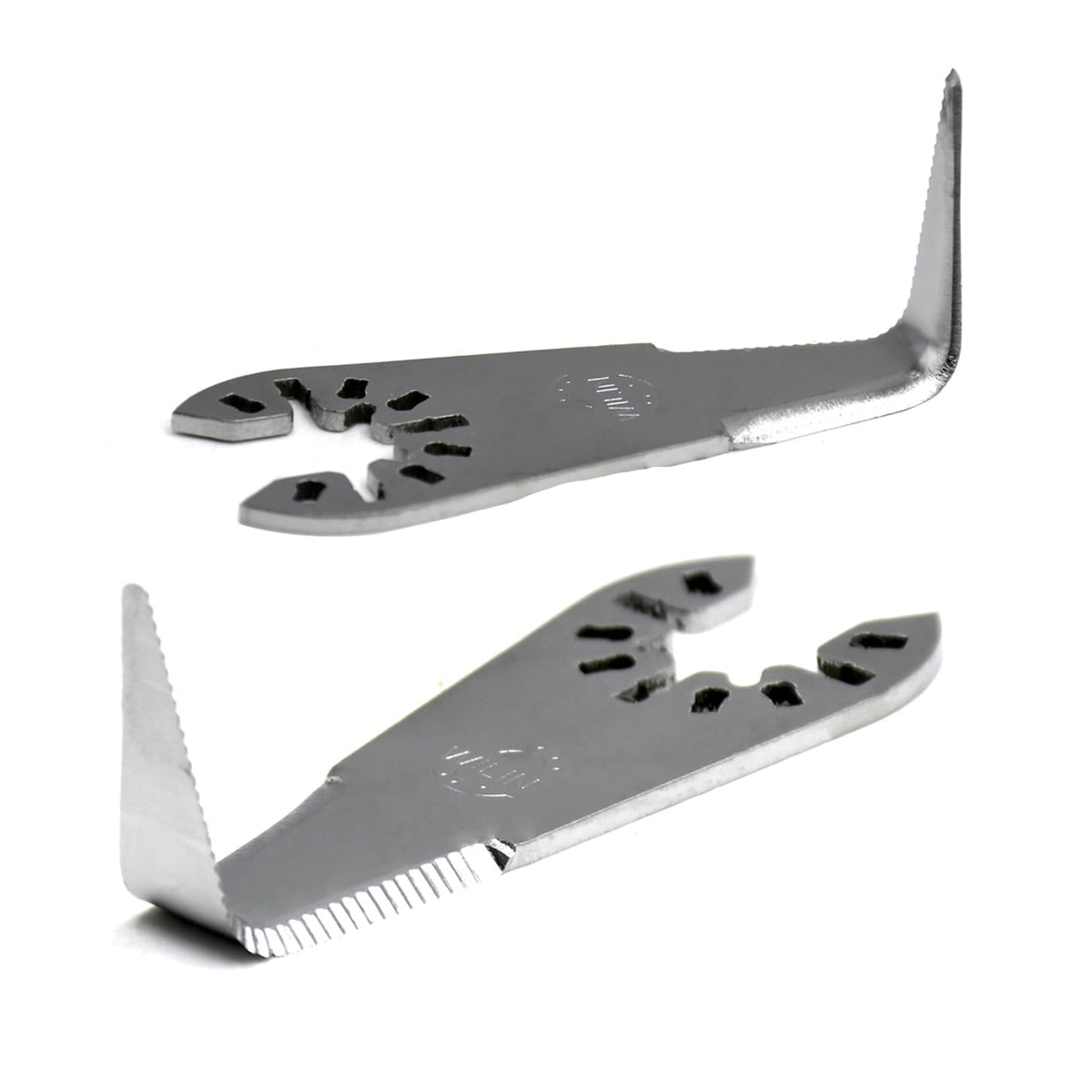 NDEFAFLY bent blades front view showing two-piece pack and ready-to-install benefit