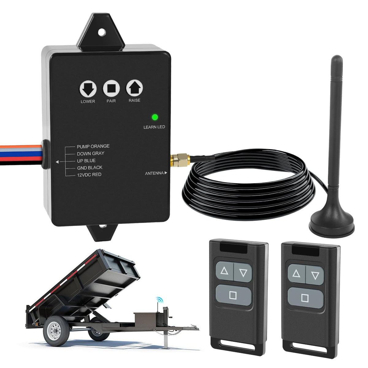 NeaLia CT021 receiver front view showing robust housing and mounting points benefit reliability