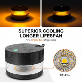 NeaLia LED array closeup with ceramic base for improved cooling and lifespan