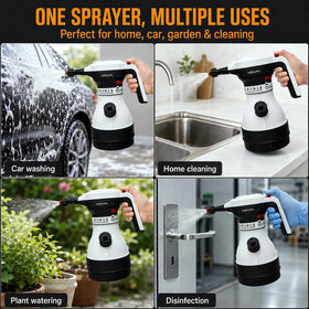 NEBURIA cleaning patio furniture with foam, less scrubbing required