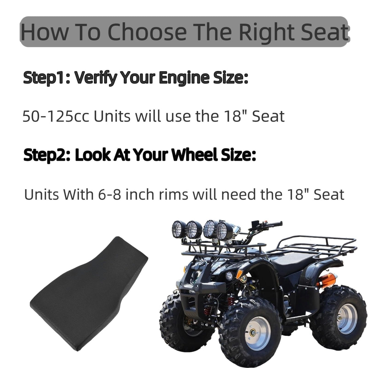necaces child seated on quad showing comfort and stability benefit