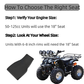 necaces child seated on quad showing comfort and stability benefit
