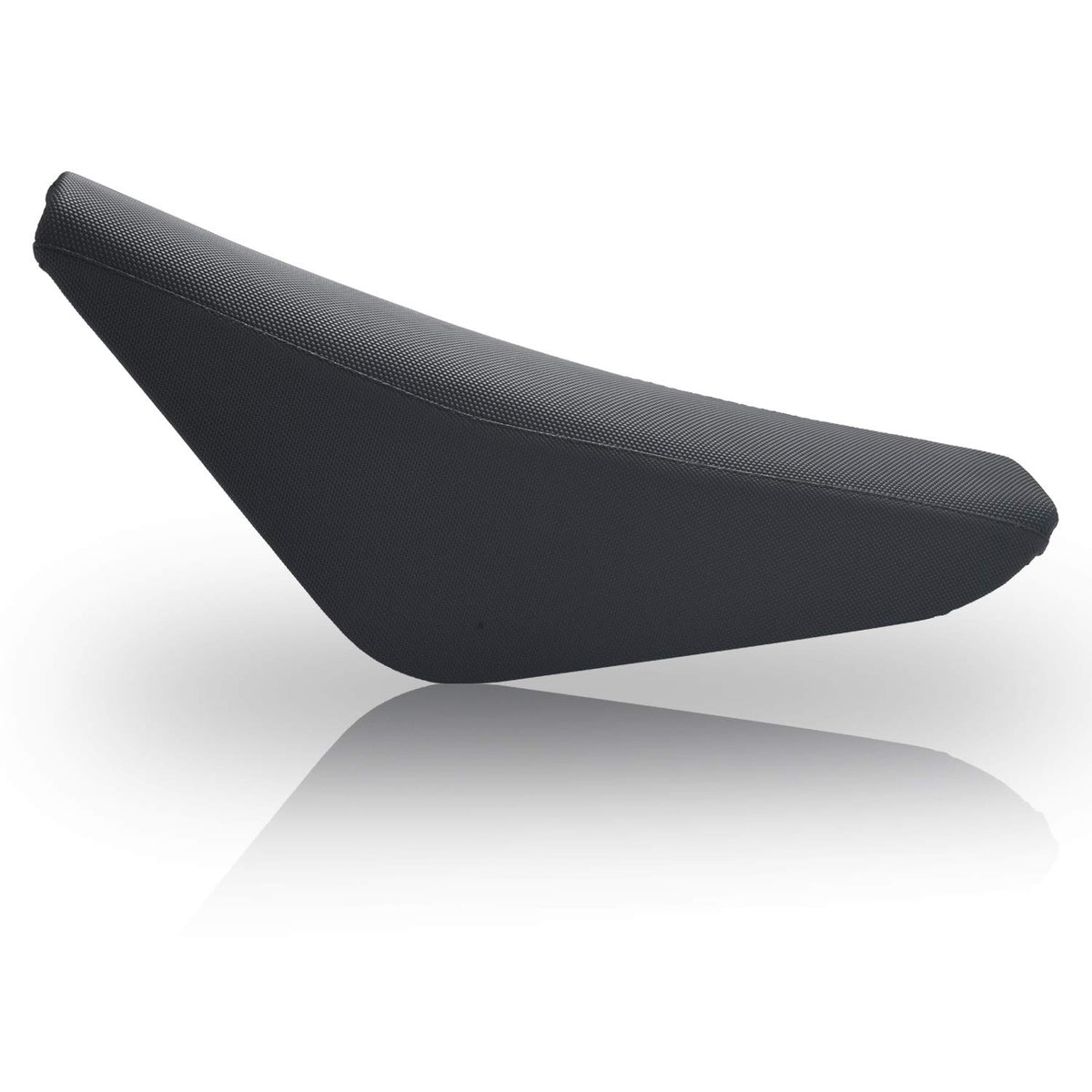 necaces front profile seat showing shape and fit for minibike improving rider posture