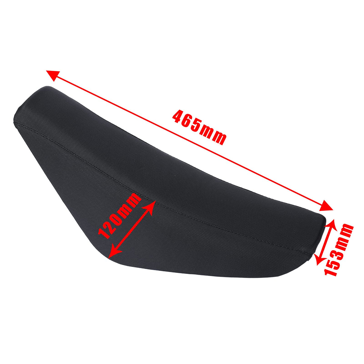 necaces height comparison scale demonstrating thicker foam for added cushioning