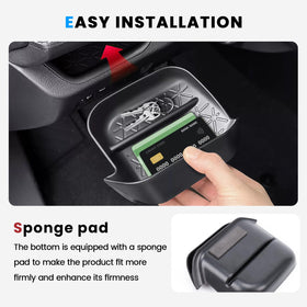 Neepiar anti-slip mat texture detail preventing movement and reducing in-car noise