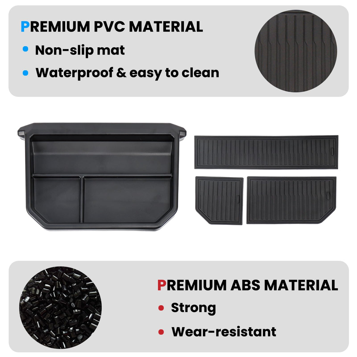 Neepiar adhesive backing detail showing secure attachment benefit