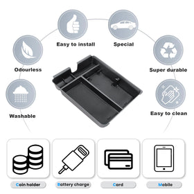 Neepiar driver drawer box holding cards and coins for quick access benefit