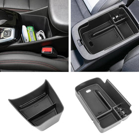Neepiar front view installed in Chevy Trax console showing neat fit and improved access