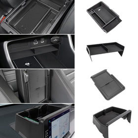 Neepiar front view showing full four-piece kit and neat console organization